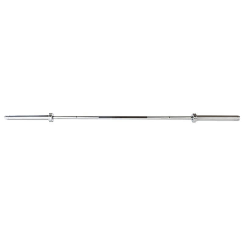 32112 YORK 7′ International Chrome Olympic Bar, 32 mm