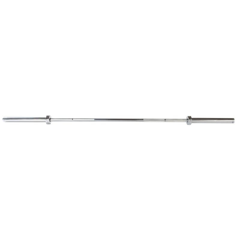 32113 YORK 7′ International Chrome Olympic Bar, 30 mm