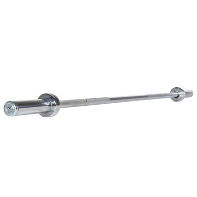 32114 YORK 6′ International Chrome Olympic Bar, 30mm