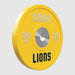 35 lbs Troy PO-SBPL Performance Color Rubber Bumper Plate with Custom Logo 7 Yellow