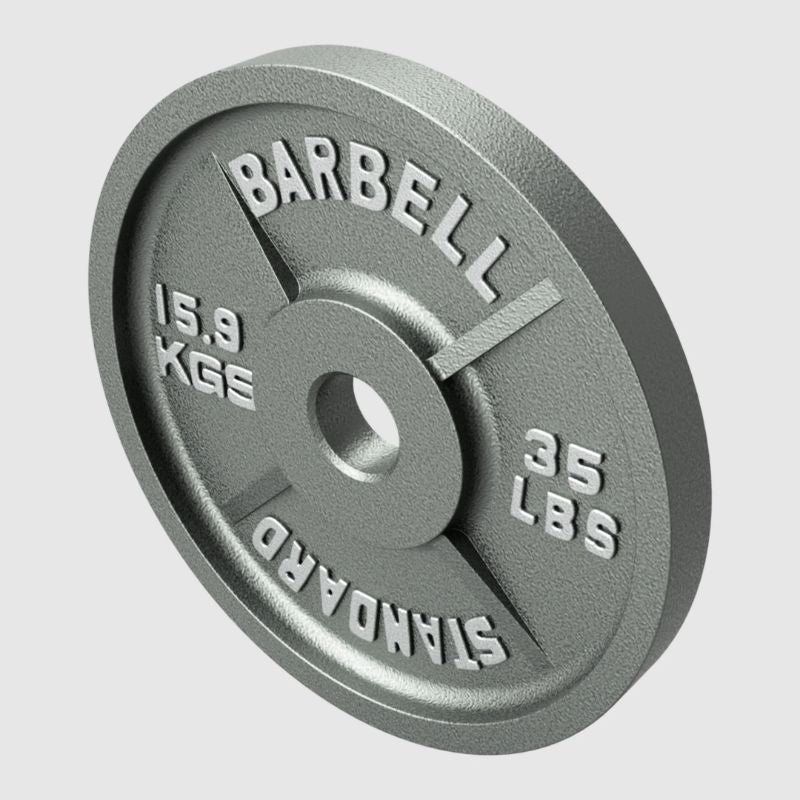 35 lbs USA Olympic Grey Plate