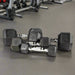 37030  YORK 5-50lb Premium PVC Hex Dumbbell Chrome Ergo Handle  Set