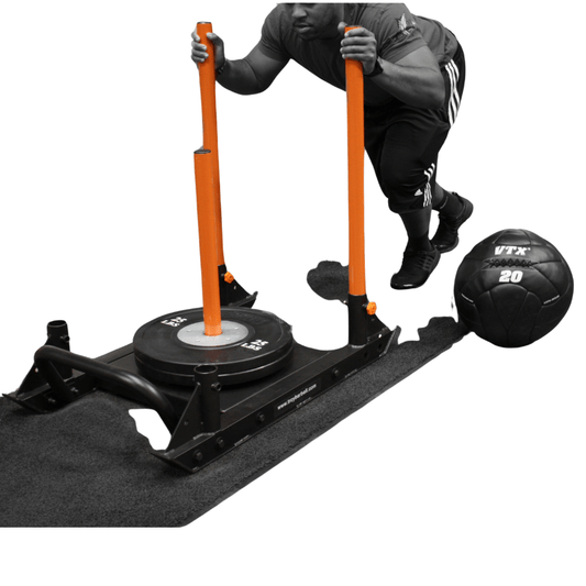 Troy Push/ Pull Sled | G-SLED Sample Exercise with Plates