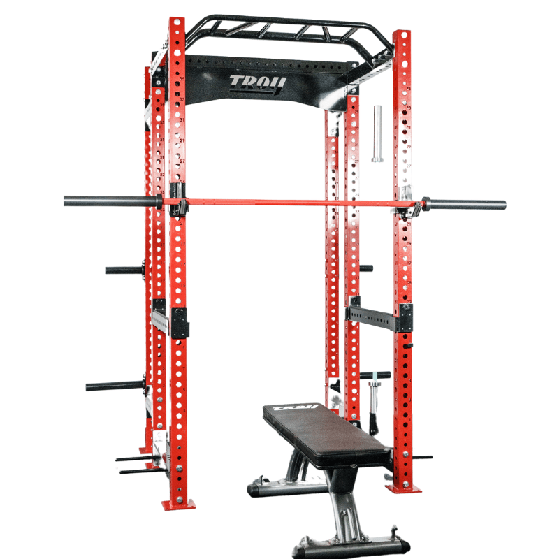 Troy  Power Rack - Package1 | G-PR-3010  Sample with Bench