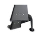 5-50lb rubber hex straight handle dumbbells Horizontal Dumbbell Rack Top View