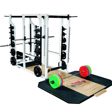 York ST Triple Combo Rack - White  | 54015