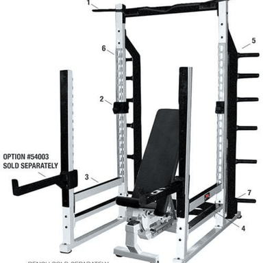 YORK STS Multi-Function Rack (Silver) | 55000