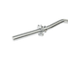 York Std Chrome Spin-Lock Super Curl Bar w/ Spin-Lock Collars | 6007