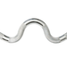 York Std Chrome Spin-Lock Super Curl Bar w/ Spin-Lock Collars | 6007