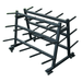 69034  YORK Mobile Aerobic Set Rack - Black  Empty