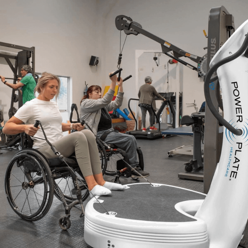  71-HCA-3300  Power Plate Pro7™HC (Healthcare)-White Sample Exercise