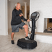 71-M7A-3900 Power Plate  my7 Whole Body Vibration Exercise Platform - Matte Black Sample Exercise