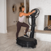 71-M7A-3900 Power Plate  my7 Whole Body Vibration Exercise Platform - Matte Black Sample Exercise