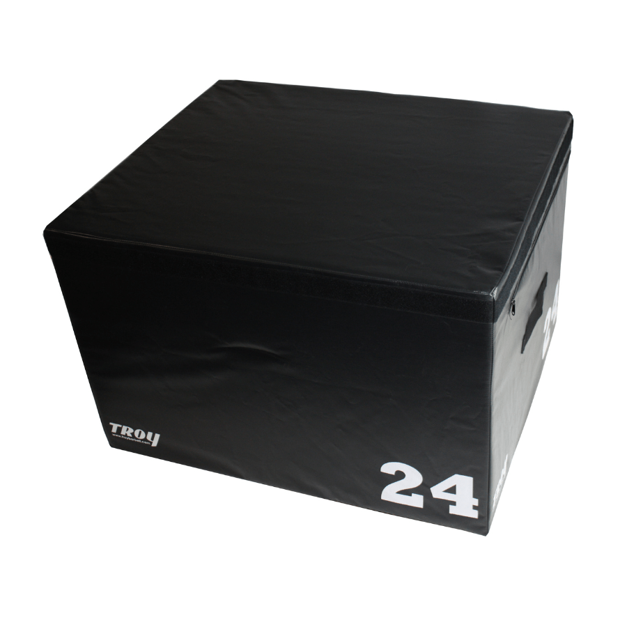Troy Padded Black Plyo Box | T-PLYO 24inch