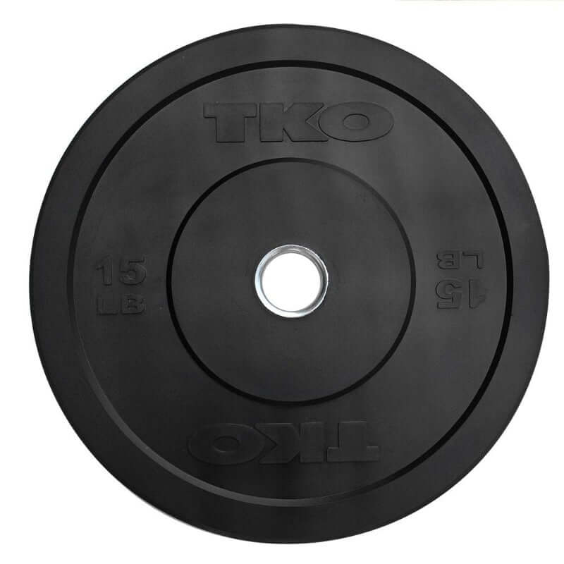 802BP-370 TKO  370LB Bumper Plate 15 lb