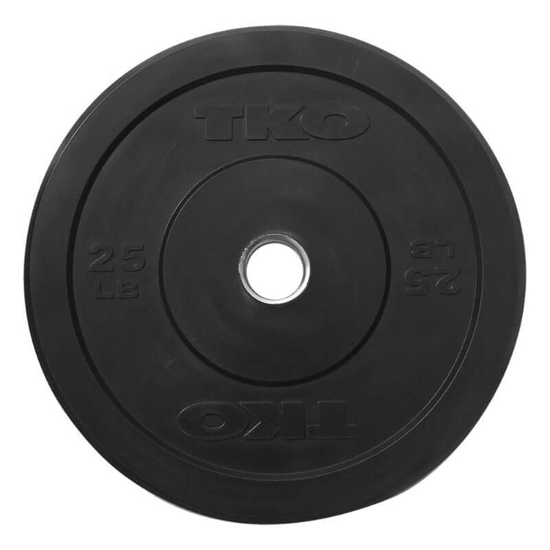 802BP-370 TKO  370LB Bumper Plate  25 lb