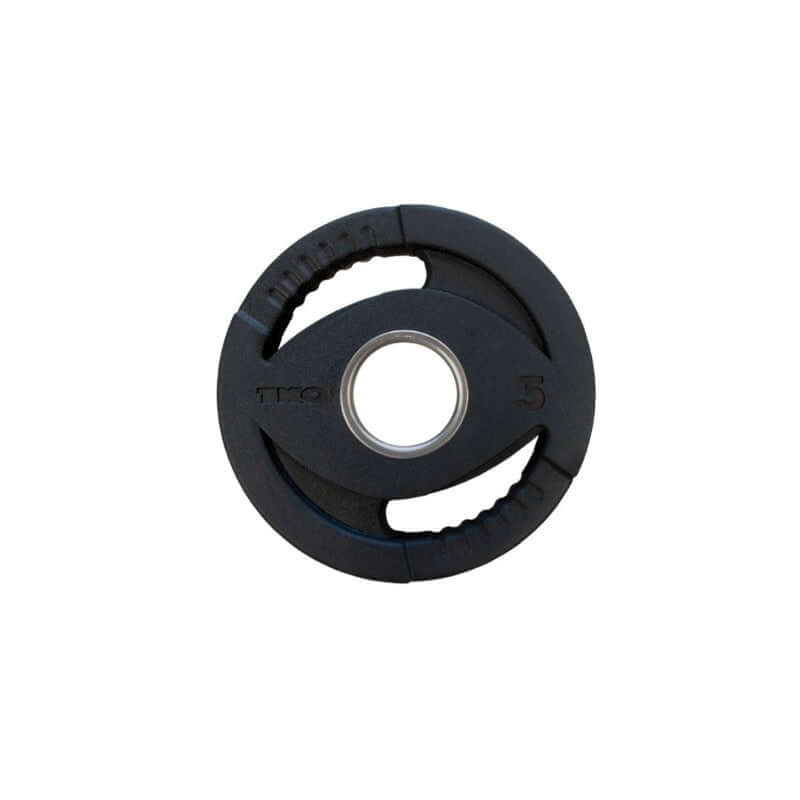 803OR-300K  TKO 300Lb Olympic Rubber Plate  5 lb