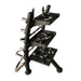 848ACR-BK TKO  Accessory Rack Sample with Accessory 