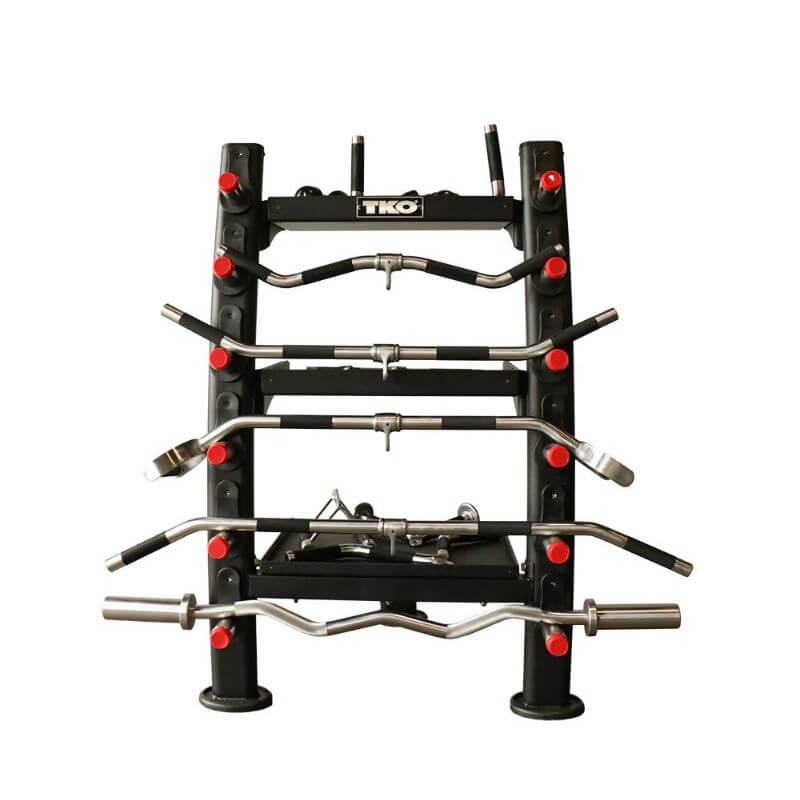 848ACR-BK TKO  Accessory Rack Sample with Accessory 