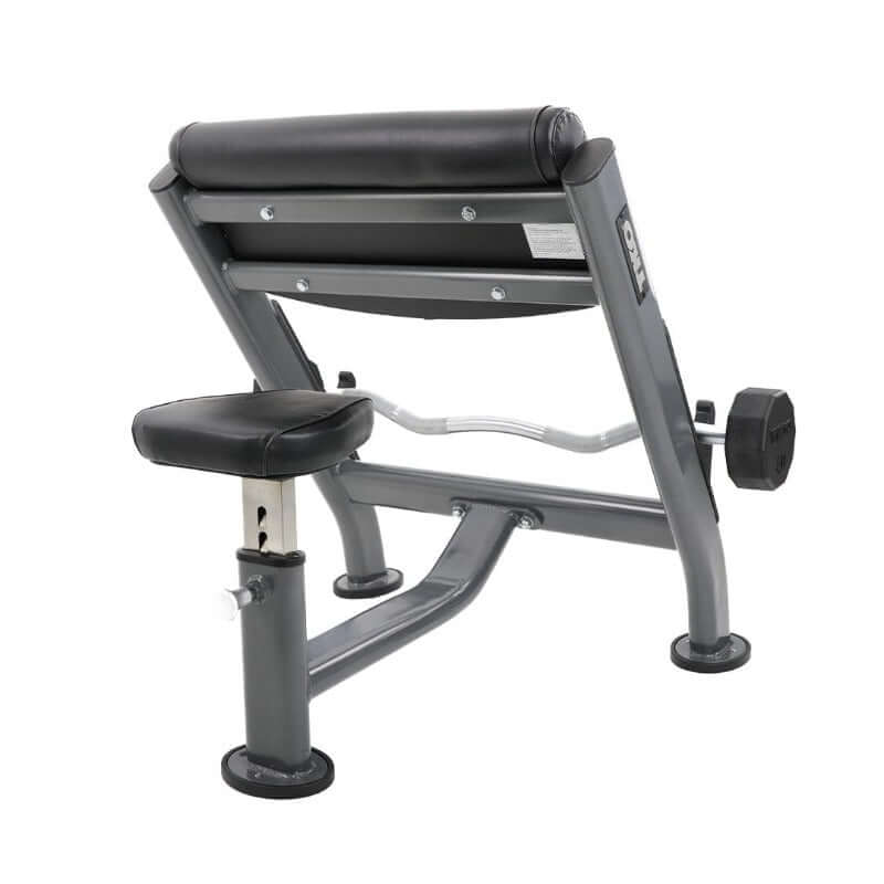 867PB-B TKO   Preacher Curl Bench Sample with Barbell