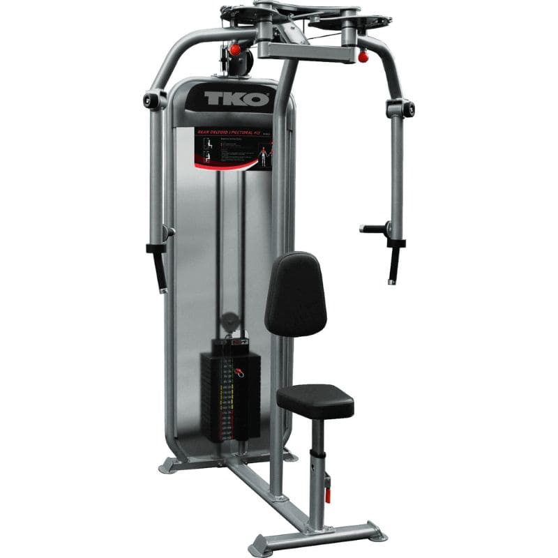 TKO 8802 Dual - Rear Deltoid / Pec Fly 170lb Weight Stack Display