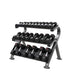 890HDR-B TKO  3-Tier Horizontal Dumbbell Rack (Holds 5-75lbs) 