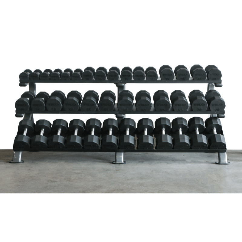 891HDR  TKO 3-Tier Horizontal Mega Rack Sample with Dumbbell