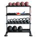  895KR-4 TKO 4 - Tier Kettle Bell Rack Sample with Kettle Bell