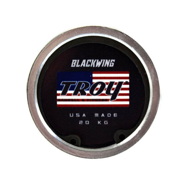 AOB-1500T TROY 7 Olympic Black Wing Bar Logo