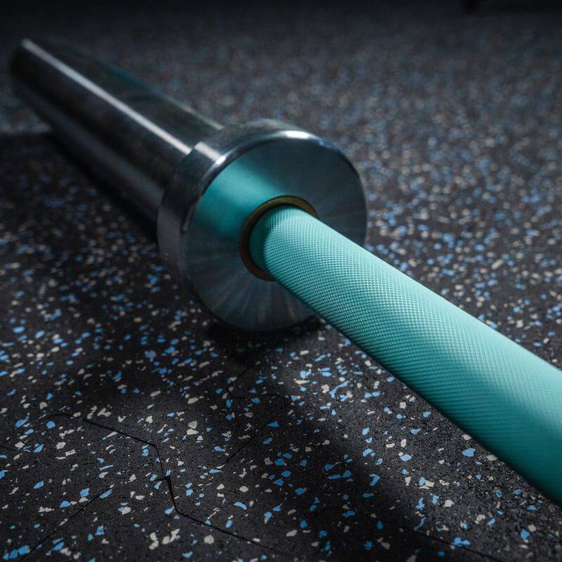 AOB 1200C (H-175) Robbins Egg Blue TROY  Women's 35 lb Cerakote Olympic Bar