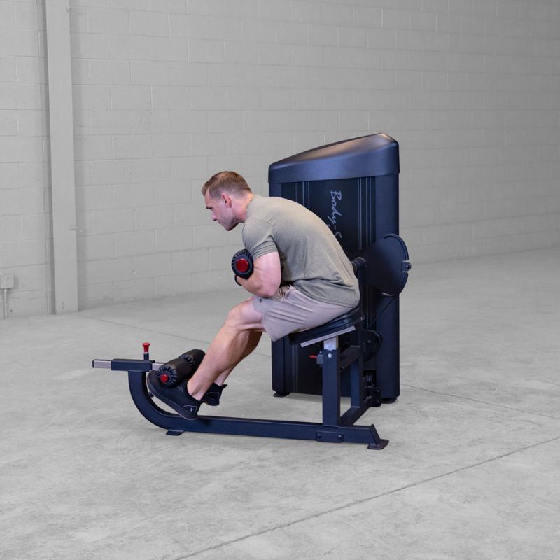Ab Crunch Side View using Body-Solid Pro ClubLine Series 2 Ab and Back S2ABBX