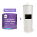 Antibacterial Disinfecting Wipes (4 rolls_case) + White Coated Dispenser