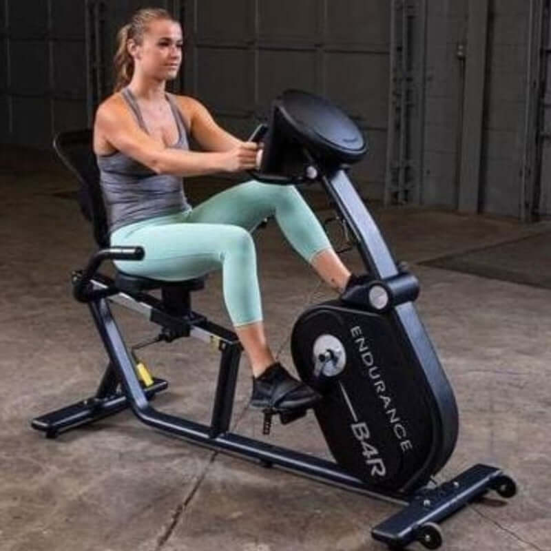 B4RB  Body Solid Endurance Recumbent Bike  Sample Exercise