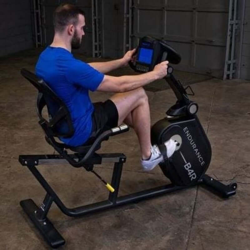 B4RB  Body Solid Endurance Recumbent Bike  Sample Exercise