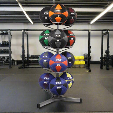 BALLPAC-PWB50 Troy  Wall Ball Rack with 8-50 Pound Wall Balls Main
