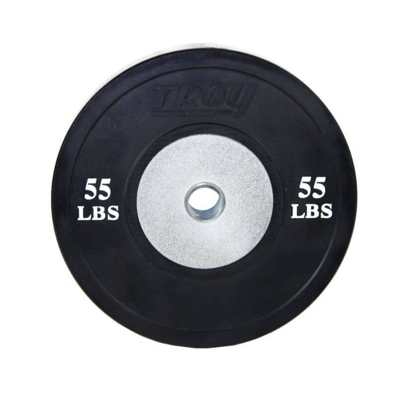 BCO-SBP TROY Competition Black Bumper Plate 55 lb