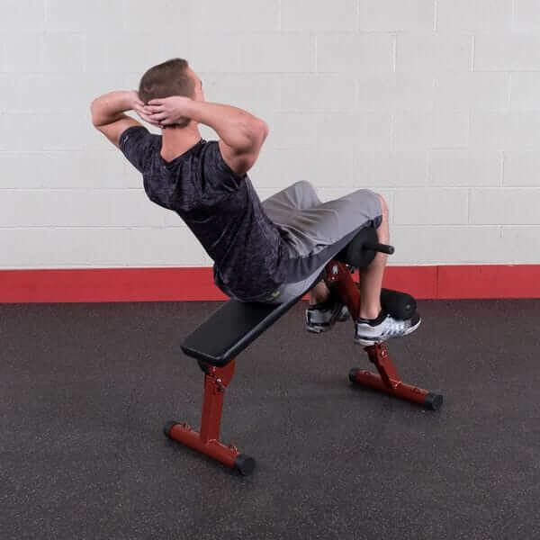 BFHYP10  Body Solid  Best Fitness Ab-Hyp Bench Sample Exercise