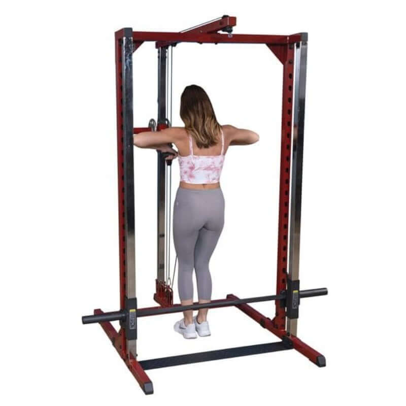 BFLA250  Body Solid Lat Attachment for BFSM250 Sample Exercise