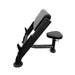 BNCH-PB-B  TAG Fitness  Preacher Bench-Black Frame Side View