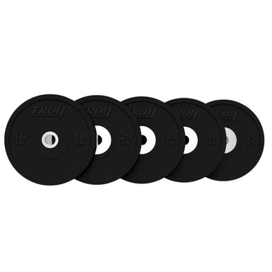 BPO-SBP Troy Performance Black Customer Logo Rubber Bumper Plate