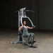 BSG10X  Body Solid Powerline Short Assembly Home Gym  Sample Exercise