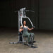 BSG10X  Body Solid Powerline Short Assembly Home Gym  Sample Exercise