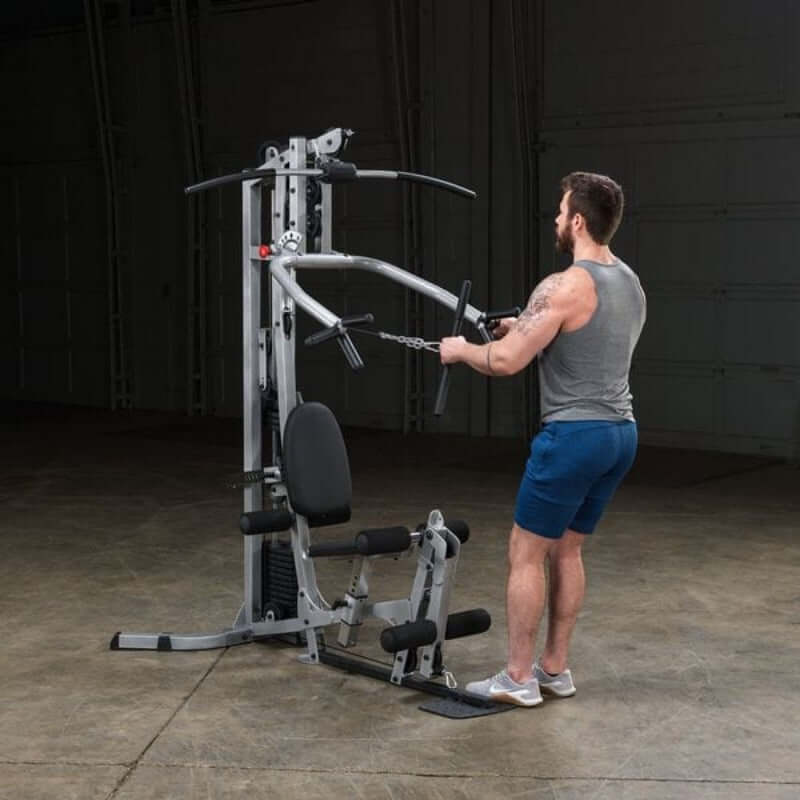 BSG10X  Body Solid Powerline Short Assembly Home Gym  Sample Exercise