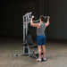 BSG10X  Body Solid Powerline Short Assembly Home Gym  Sample Exercise