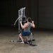 BSG10X  Body Solid Powerline Short Assembly Home Gym  Sample Exercise