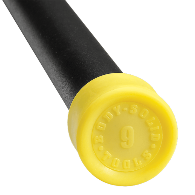 Body-Solid Tools Fitness Bar 9lb Yellow