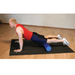 BSTFR36F  Body Solid 36" Full Foam Roller Sample Exercise with Mat