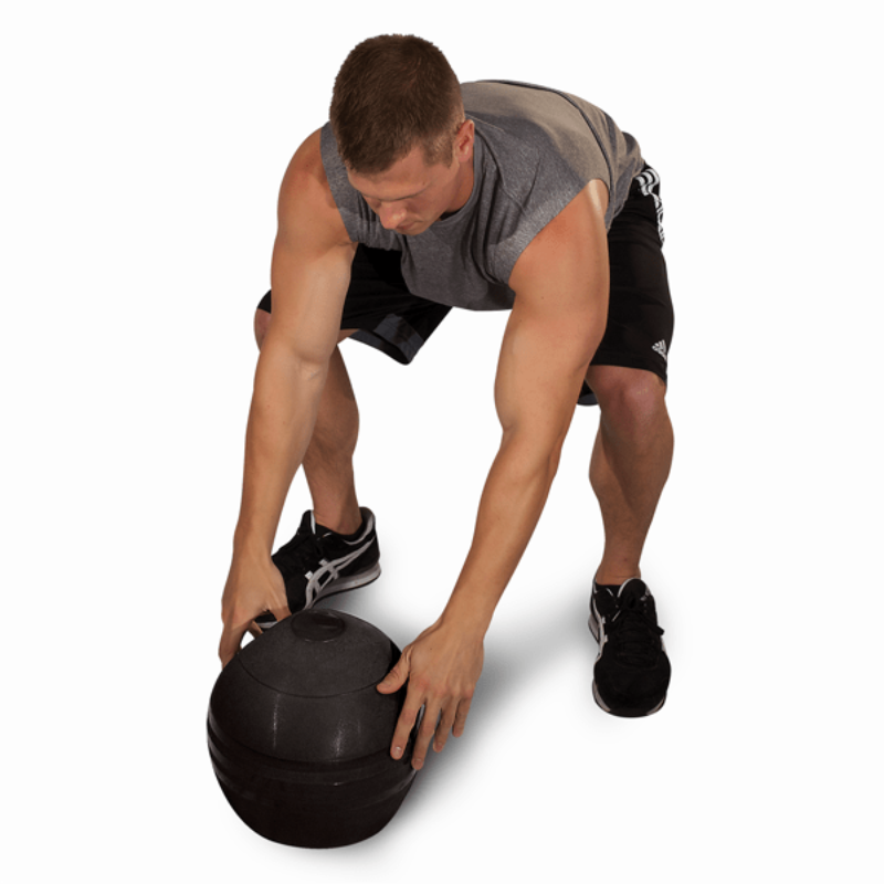 Body Solid Slam Ball  Black Sample Exercise