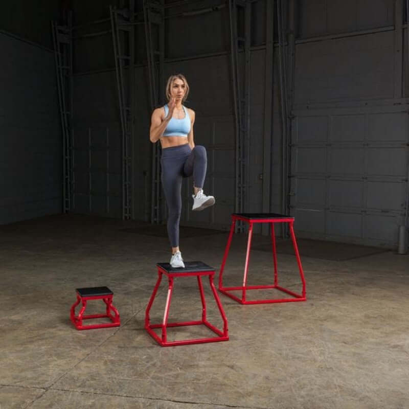 BSTPBS  Body Solid Plyo Box Sample Exercise