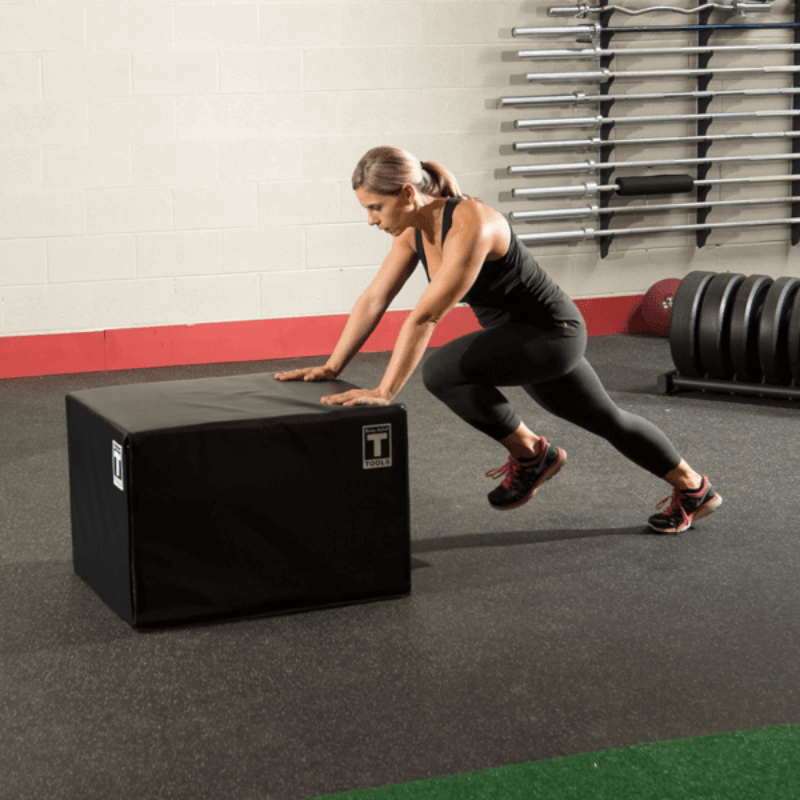 Body Solid BSTSPBOX 3 Way Soft Plyo Box, Sample Exercise